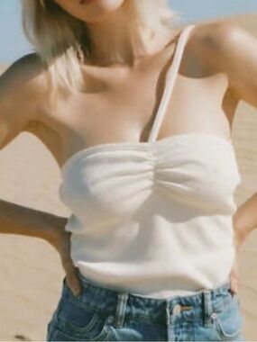 AGOLDE White Tank Top